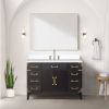 Black Oak Single Bath Vanity 48 in. W x 22 in. D