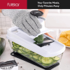 Vegetable Chopper & Mandoline Slicer for Kitchen - Food Chopper with Container, Cheese Grater, Home Essentials & Kitchen Gadgets (Lite - 9 in 1)