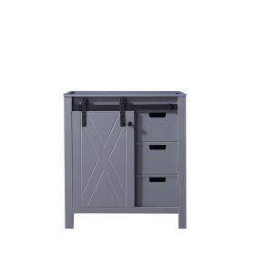 Dark Grey Bath Vanity 30 in. W x 22 in. D