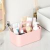 Multiuse Caddy Organizer with Handle - Stackable Plastic Tote Bin - Art Craft Supplies, Office, Desk, Stationery Pen Holder, Kitchen, Utensil, Makeup
