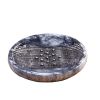 Modern Grey Resin Soap Dish Bathroom Jewelry Plate Holder