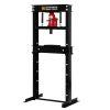 20-Ton Hydraulic Shop Press with Press Plates, H-Frame Garage Floor Press, Adjustable Working Table Height