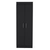 Pantry Cabinet Clinton, Kitchen, Black