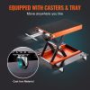 VEVOR Motorcycle Lift, 1100 LBS Motorcycle Lift ATV Scissor Lift Jack with Dolly & Hand Crank