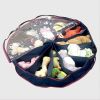 1pc Round Under Bed Shoe Storage Organizer, Shoe Storage Bag, Underbed Shoe Organizer