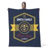 NBA Denver Nuggets Dominion Personalized Silk Touch Throw Blanket 50X60 Inches