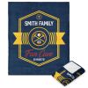 NBA Denver Nuggets Dominion Personalized Silk Touch Throw Blanket 50X60 Inches