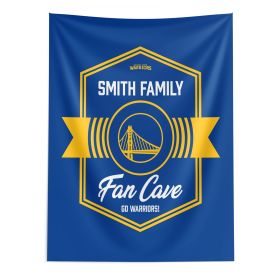 NBA Golden State Warriors Dominion Personalized Wall Hanging 50√ó60 Inches