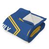 NBA Golden State Warriors Dominion Personalized Silk Touch Sherpa Throw Blanket 50X60 Inches