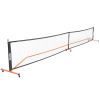 VEVOR Pickleball Net Set, 22FT Regulation Size Portable Pickleball System with Bags, Balls, Paddles, Wheels, and Court Lines