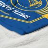 NBA Golden State Warriors Dominion Personalized Silk Touch Sherpa Throw Blanket 50X60 Inches