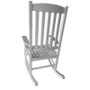 Rocking Chair, All Weather Resistant Poly Lumber Outdoor Porch Rocker, Rocking Chairs for Outdoor, Indoor, Patio, Deck, Garden, Backyard