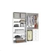 Tall Closet System with Closet Drawers,White Walk-in Closet Organizers and Storager