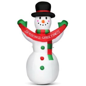 Christmas Inflatable Decoration for Front Yard Lawn Garden (Type: Christmas Decor, Color: White)