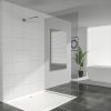 Square Rain Shower Head,Stainless Steel Bath Showerhead with Silicon Nozzle