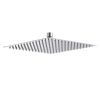 Square Rain Shower Head,Stainless Steel Bath Showerhead with Silicon Nozzle