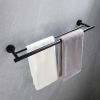 5 Piece Bathroom Towel Rack Set Wall Mount