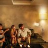 67.32In Mother Daughter Floor Lamp with Linen Shade 3200K Brightness 360° Adjustable Reading Light Modern Decoration Standing Lamp for Living Room Bed