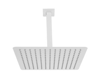 High Pressure Rain Shower Head, Ultra-Thin Showerhead 304 Stainless Steel Waterfall Shower with Self-Clean Nozzles, Full Body Covering (Color: as Pic)