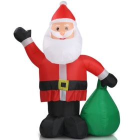 Christmas Inflatable Decoration for Front Yard Lawn Garden (Type: Christmas Decor, Color: Red)