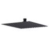 Square Rain Shower Head,Stainless Steel Bath Showerhead with Silicon Nozzle