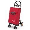 Folding Shopping Cart Utility Hand Truck with Rolling Swivel Wheels